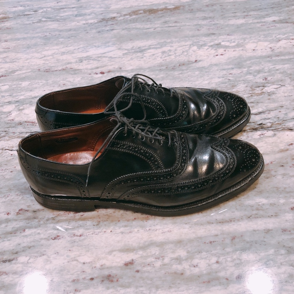 Allen Edmonds Chester Wing Tip Black Oxford